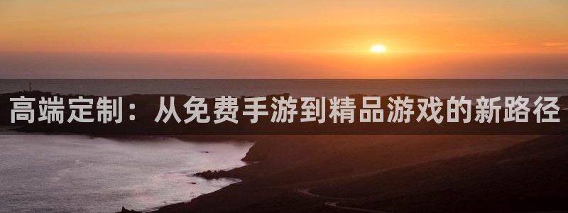 V8娱乐：高端定制：从免费手游到精品游戏的新路径